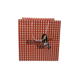 Large Square Cupcake Paper Bags with Handles